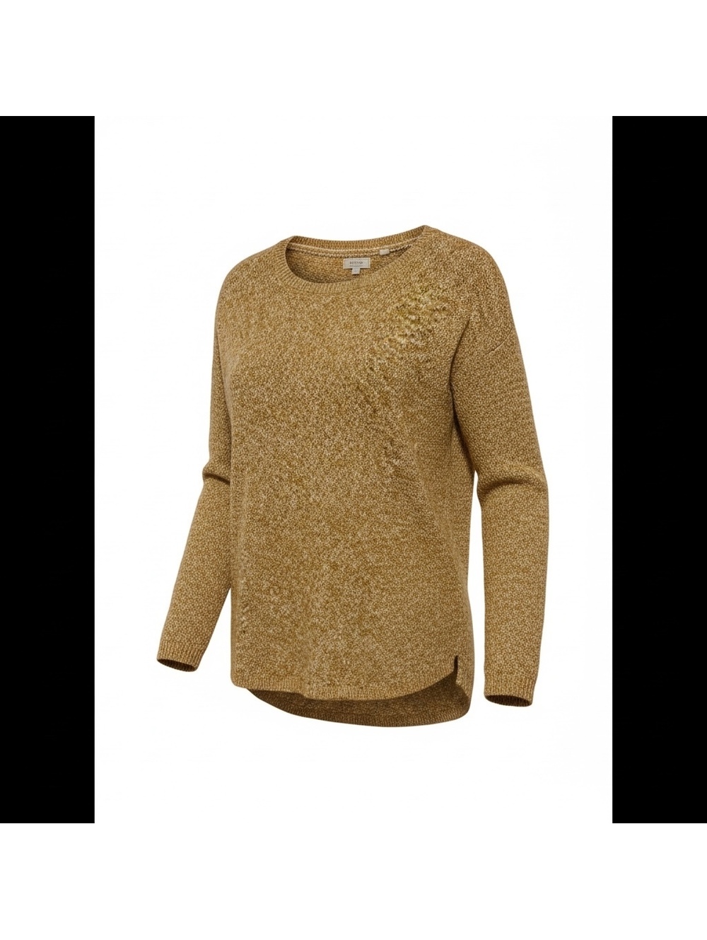 Fat Face Fall Comfy Casual Mustard Yellow Knit Sweater Size 6